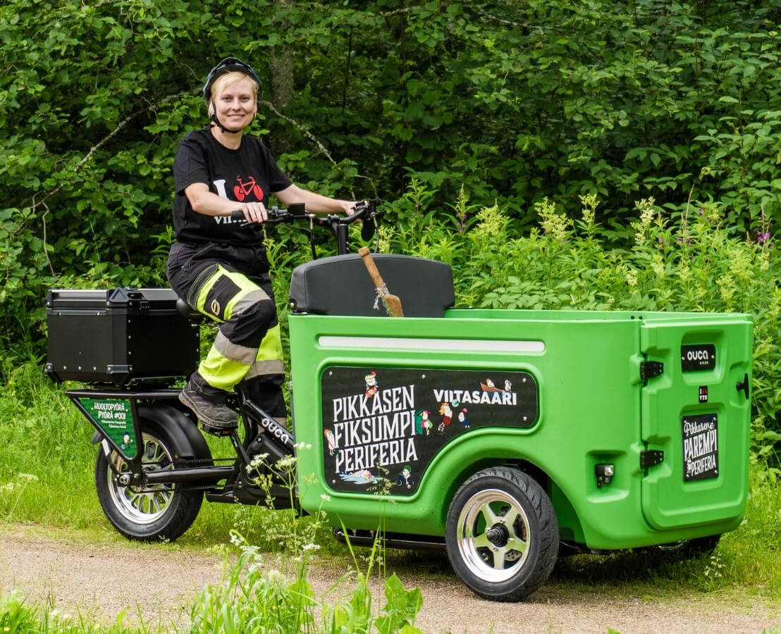 Ouca Taxi coffre vert pomme